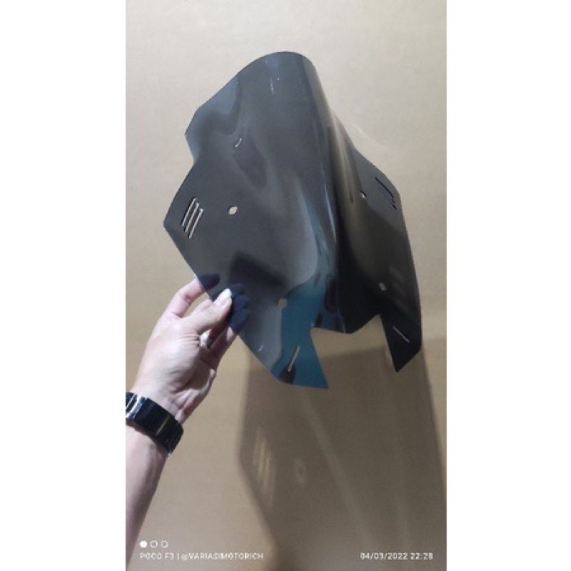 visor nmax tdr v3 - visor nmax new old - tebal 3mm