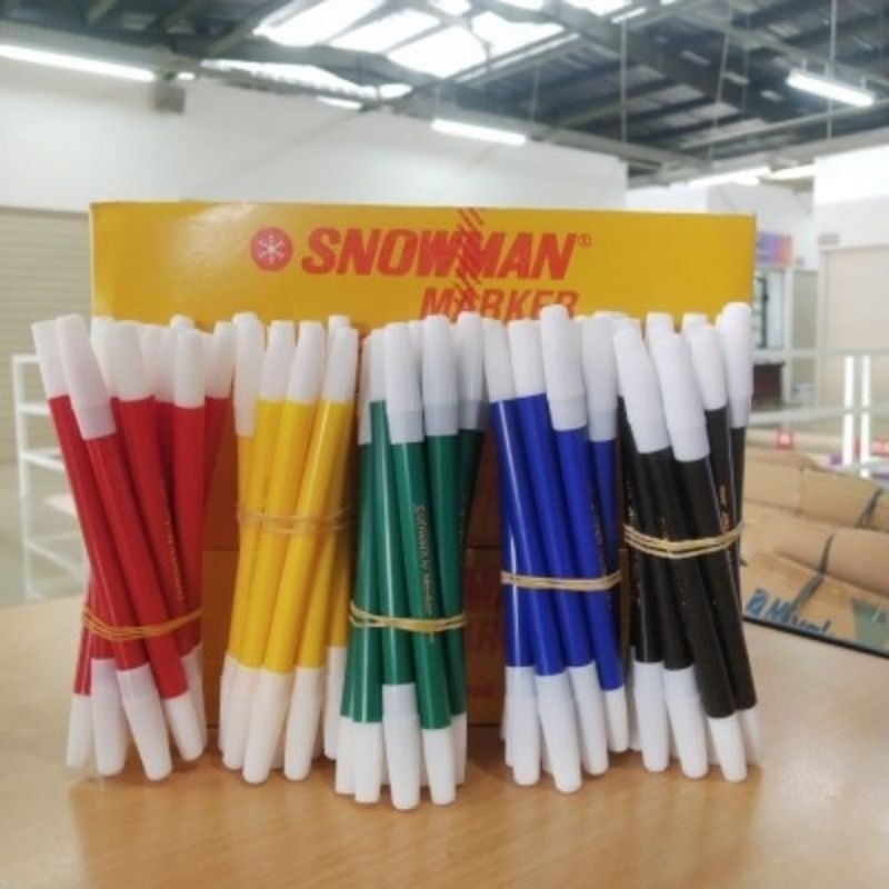 

Spidol Kecil Snowman isi 12pcs