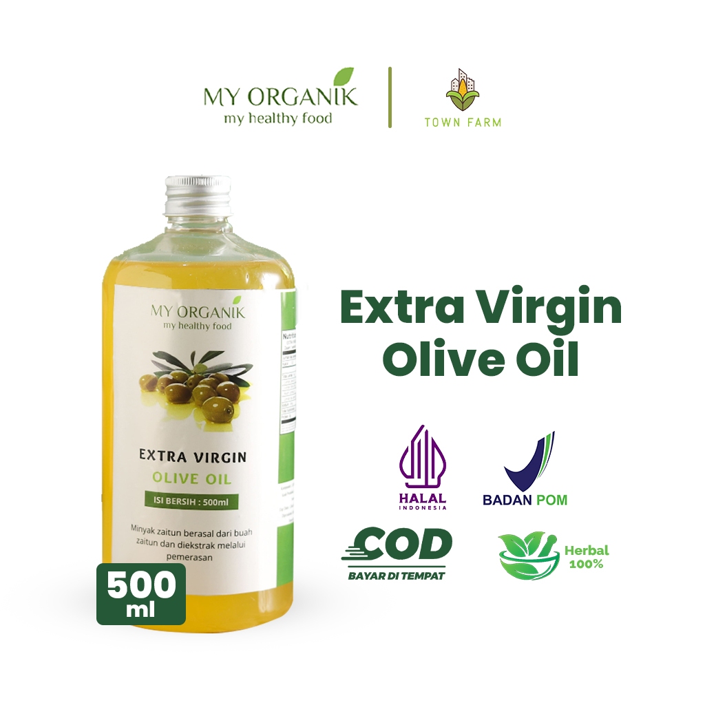 

My Organik Zaitun Extra Virgin Olive Oil Asli Untuk Diminum Wajah Rambut Murni Asli 100% EVOO Serbaguna Dapat Diminum Dikonsumi Untuk Kesehatan