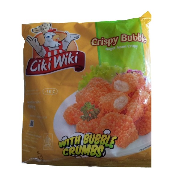 

Ciki Wiki Crispy Buble 450g (Tahan Suhu Ruangan 3hari)