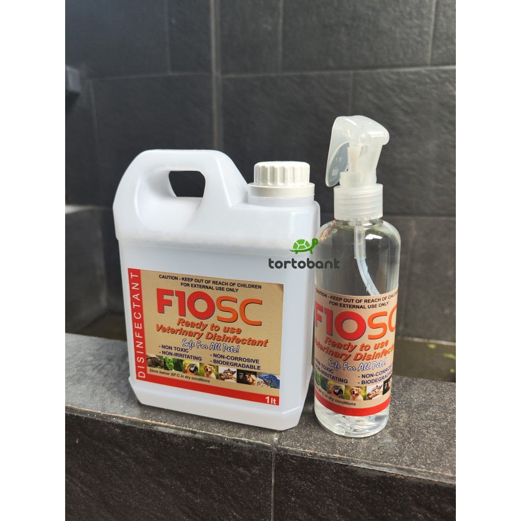 F10SC DISENFEKTAN KANDANG REPTIL - VETERINARY DISENFECTANT DISENFEKTAN KANDANG TORTOISE ATAU KURA DA