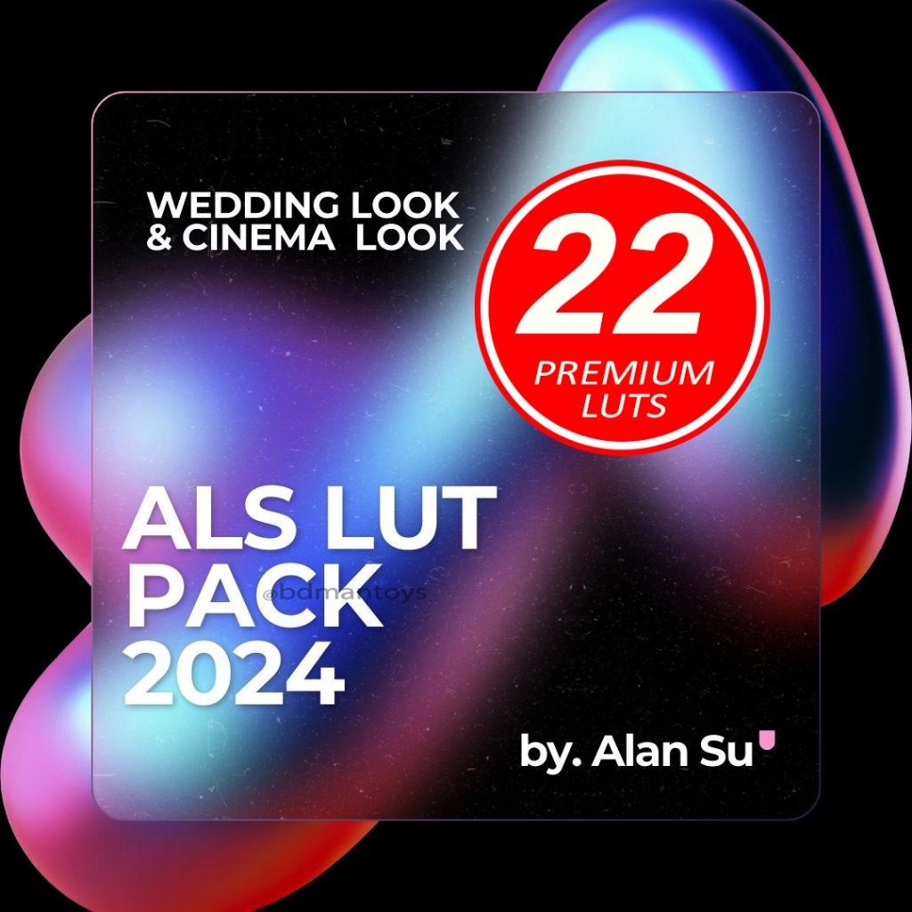 LUTS ALS PACK (22 LUTs Premium) ALAN SU ORIGINAL