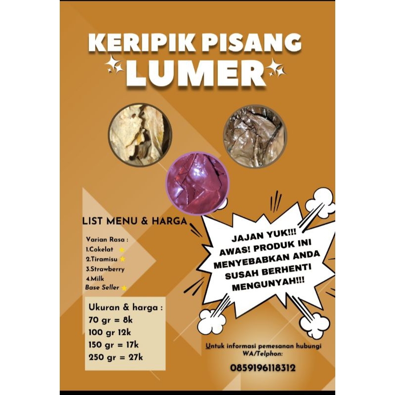 

Keripik Pisang Lumer