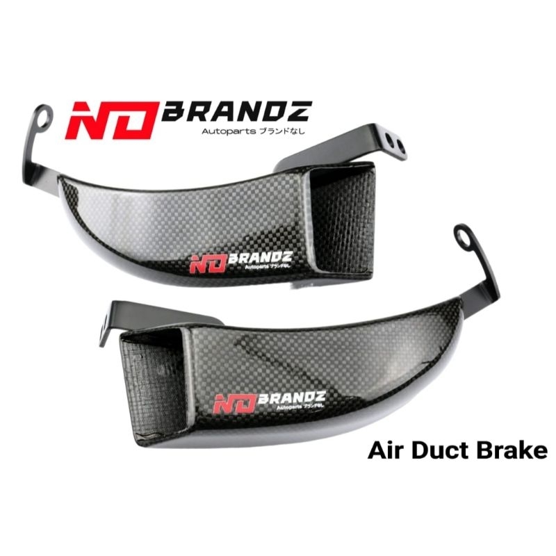 Air duct scoop pendingin kaliper carbon by No Brandz ZX25 ZX25RR ZX4RR R6 R1 ZX6 ZX636 ZX10