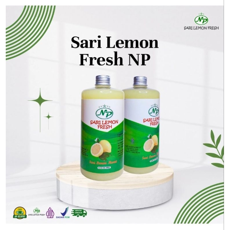 

Sari Lemon Fresh Original 1liter Minuman Diet dan Detok Sudah BPOM 1000 ml