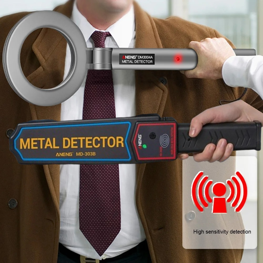 

Metal Detektor Logam Body Checker Detector Besi Deteksi Perhiasan Emas