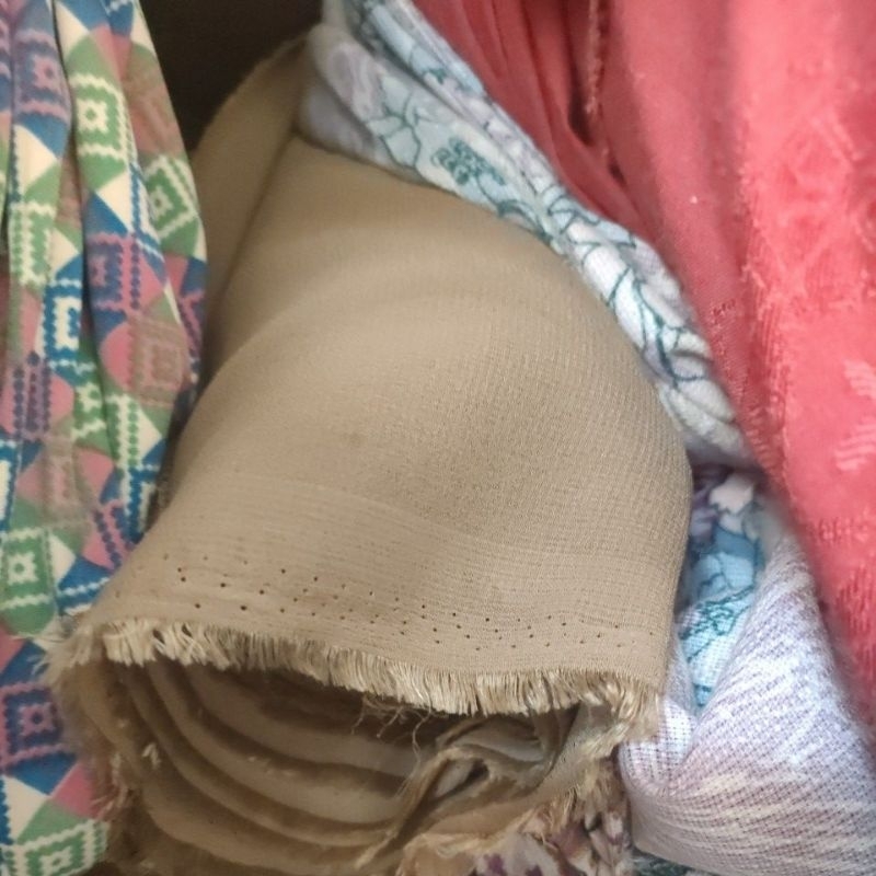 KAIN KILOAN SIFON BABYDOLL POLOS PEMDA UTUH