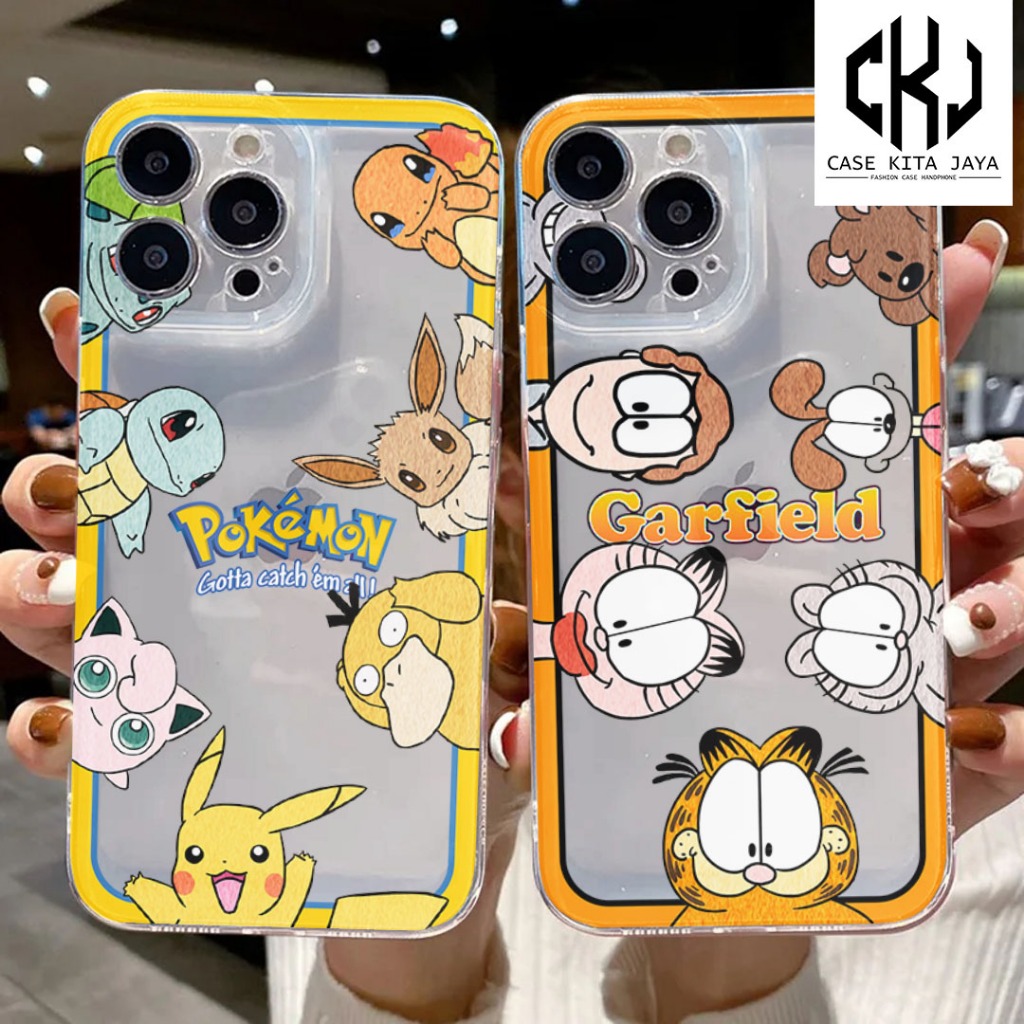 Case TECNO SPARK 20 TECNO 20C TECNO 20 PRO TECNO GO 2023 TECNO GO 2024 - Casing Hp Motif KARTUN 1 - 