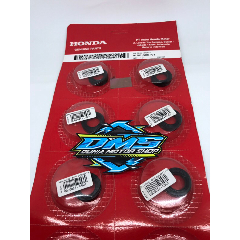 SEAL MAGNET KANAN BEAT KARBU / BEAT FI / SPACY KARBU / SCOOPY KARBU ( 91201-GGC-771 )