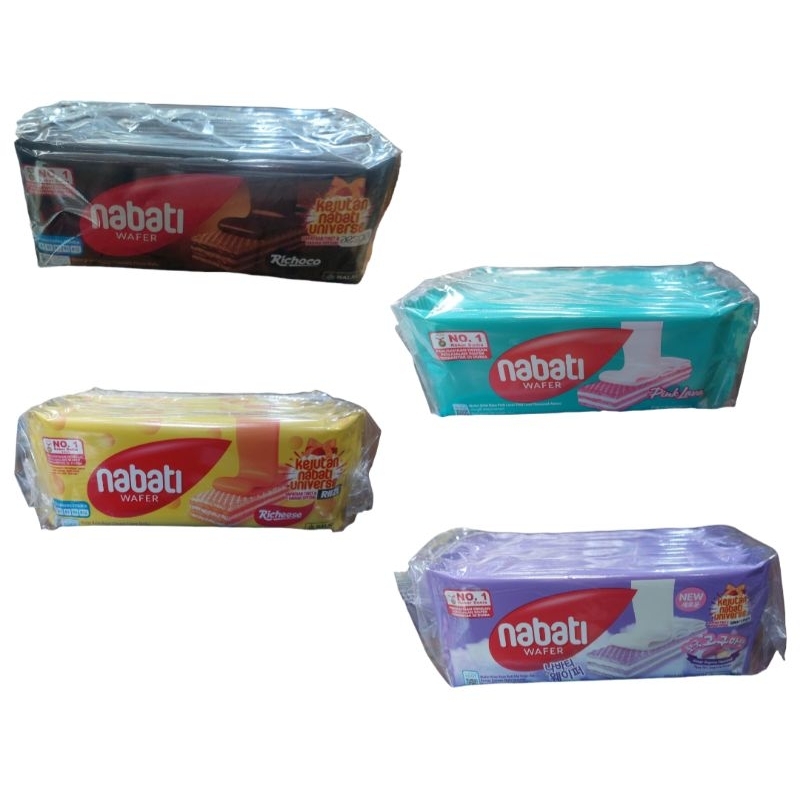 

Wafer Nabati Renceng 10 pcs x 16 gram