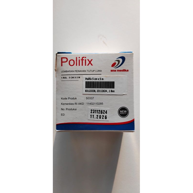 PROMO Plaster Luka Polifix 5cm x 5m (Tanpa BOX)