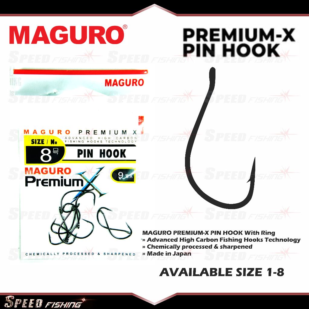Kail Pancing Maguro Premium Pin Hook Mata Kail Pancing