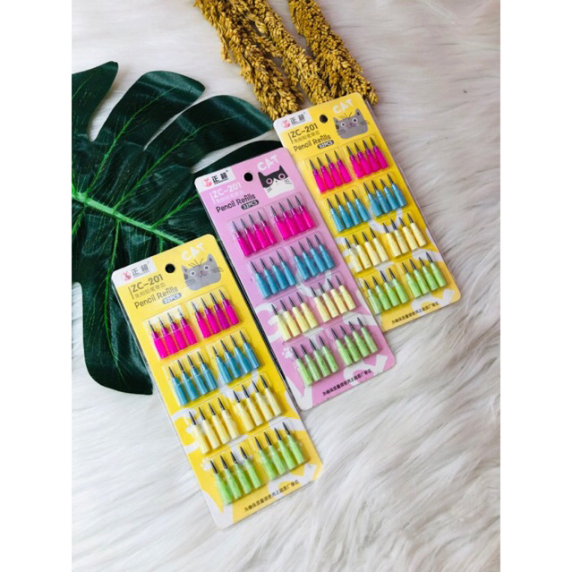 

ISI PENSIL REFILL BENSIA SUSUN ZC-201 ISI 32 PCS