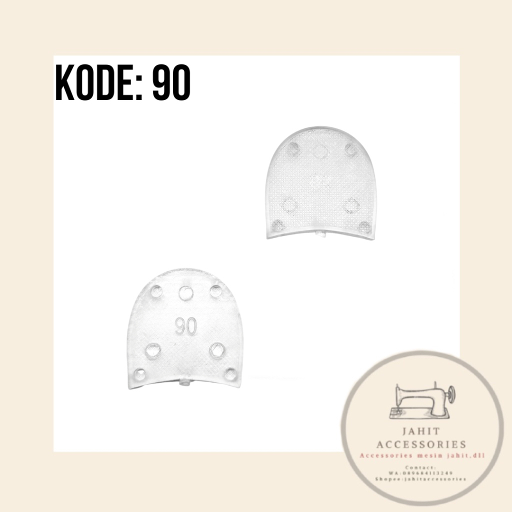 Tutup Alas Hak Kaca Tinggi / Heels (Kode 90) Heel Tip Perawatan Aksesoris Alas Sepatu Hak Wanita