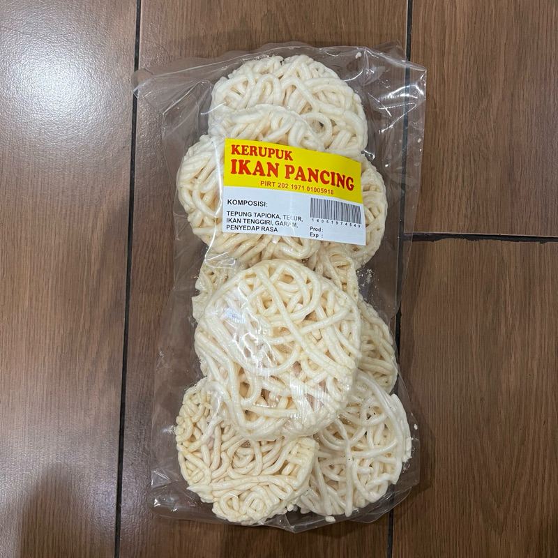 

Kerupuk Putih Ikan Pancing