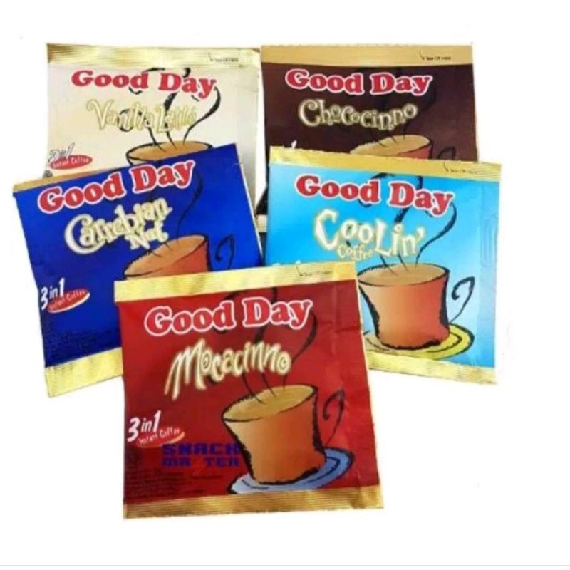 

Good Day 3in1 Kopi Instan Sachet
