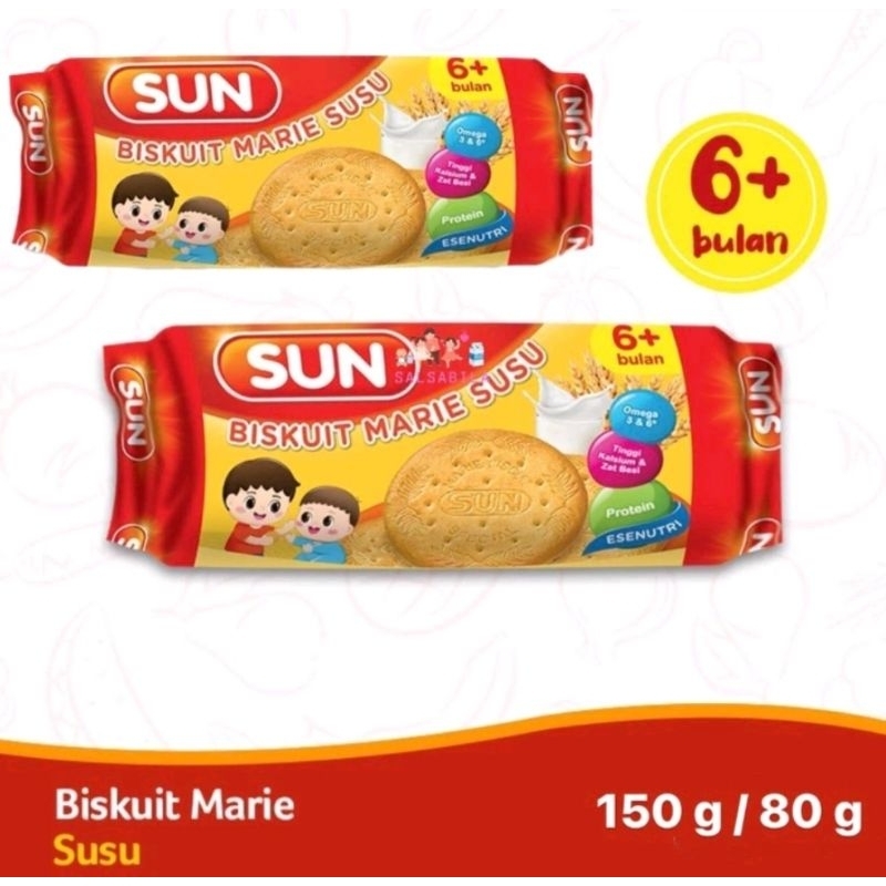 

Biskuit Sun Marie Susu 150gr/ 80gr