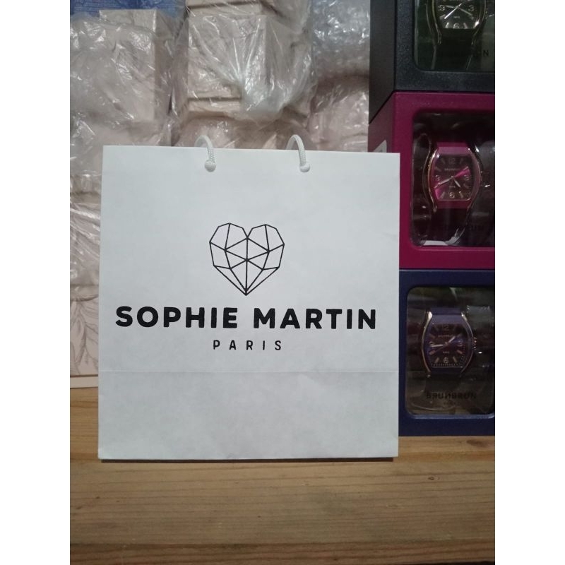 

paperbag sophie martin paris khusus jam tangan dan tas kecil