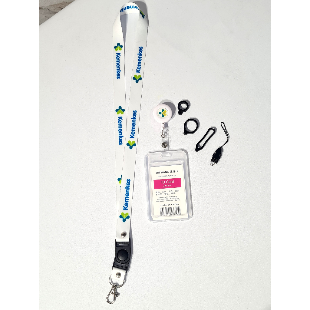 

Model lama Lanyard KEMENKES / Kemenkes cetak 2 sisi ukuran 2cm Lanyard Custom Satuan murah