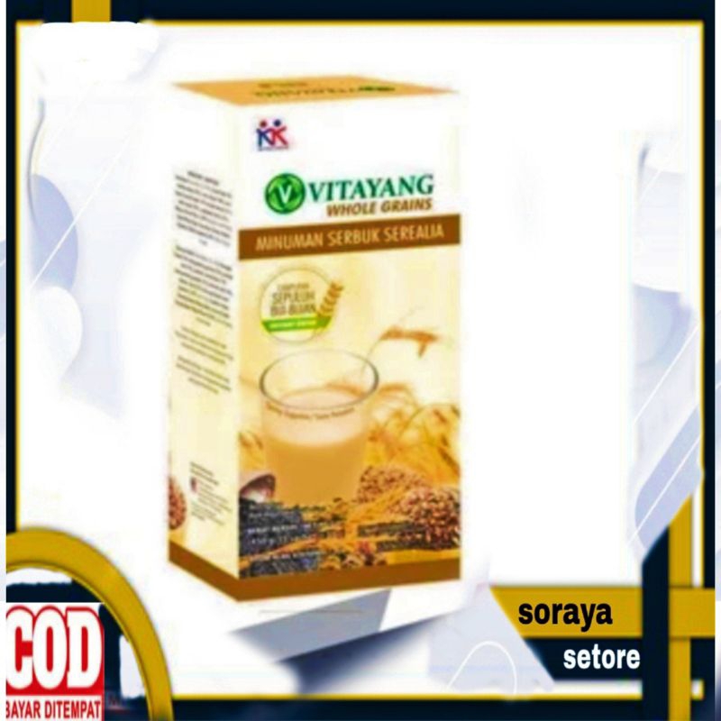 

PROMO Vitayang Whole Grains Minuman SerbukSerealia Menunjang Kebutuhan Nutrisi Aktivitas
