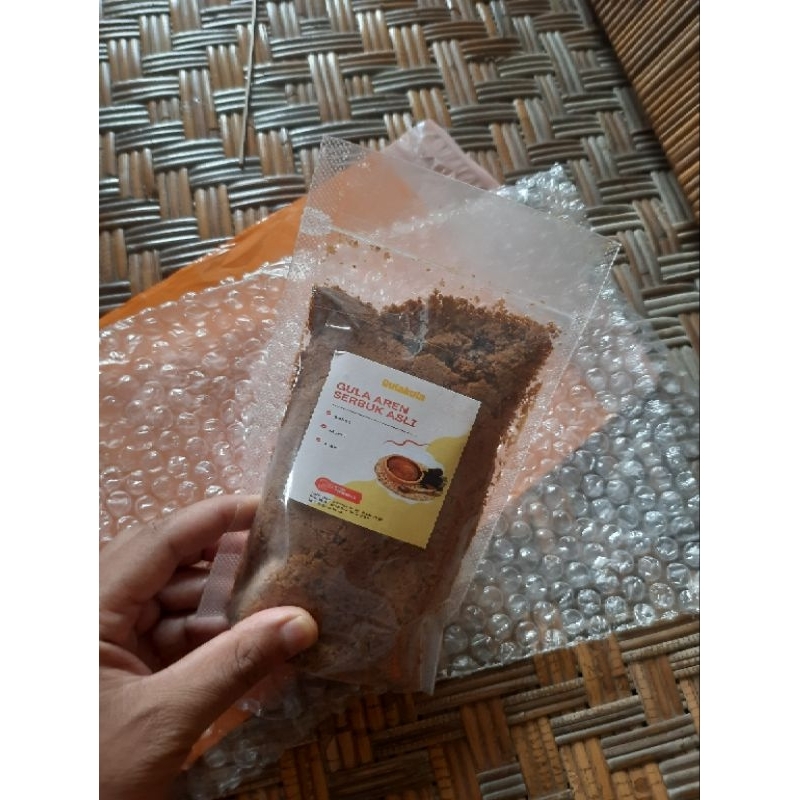 

Gula Aren Serbuk/Bubuk Original Asli dan Alami 500 Gr / Gula Aren Organik / Palm Sugar / Gula Diet