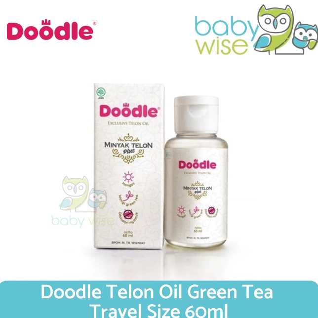 

Gaya Doodle Telon Oil Green Tea Travel Size 6ml