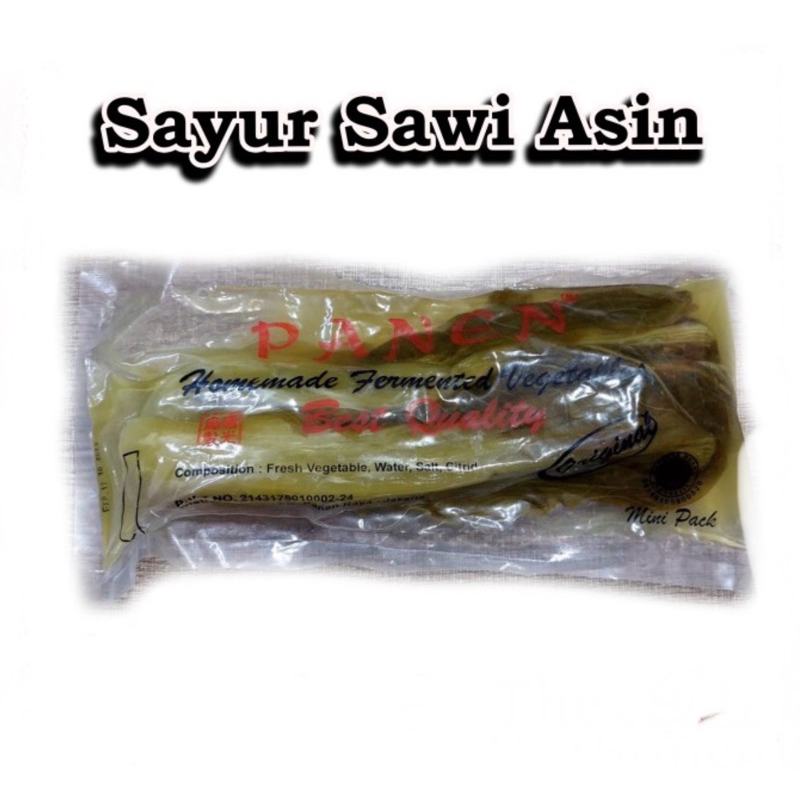 

Sayur Sawi Asin (Basah)