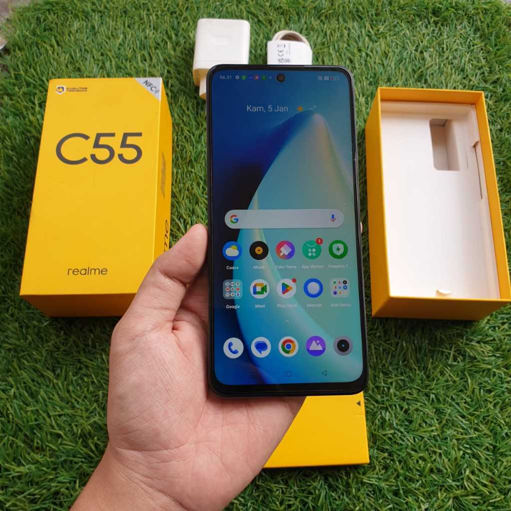 REALME C55 SECOND 6/128GB & 8/256GB HP SECOND HP SEKEN HP BEKAS HP MURAH