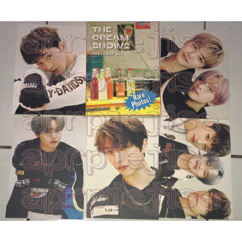 [READY STOCK] SHARING POSTCARD TDS2 NCT DREAM CHENLE JISUNG HAECHAN JAEMIN MARK