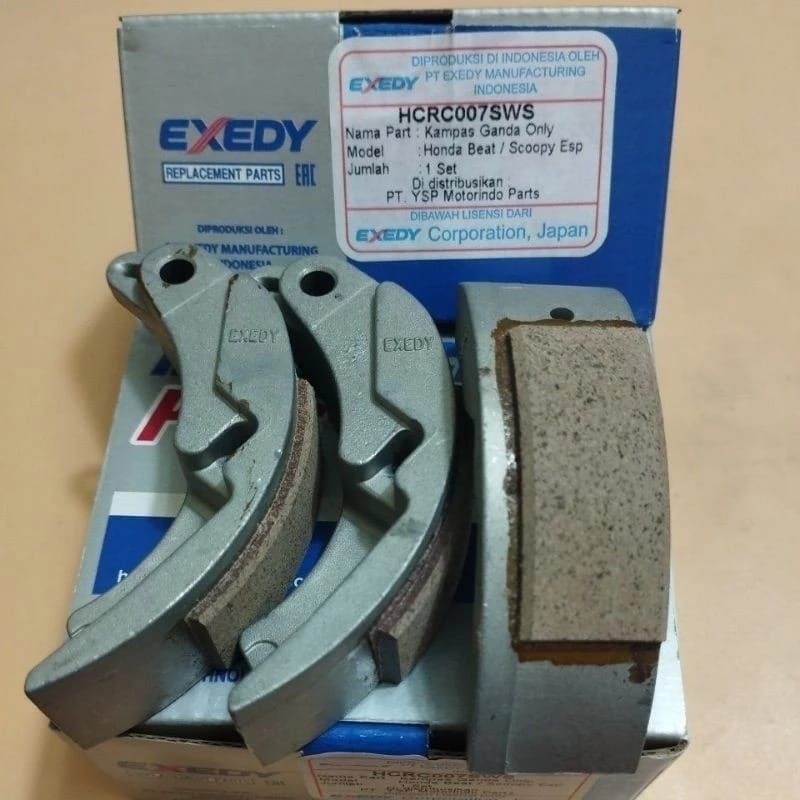 kampas kopling ganda exedy only Scoopy Esp k16 pnp genio/beat  new led/vario 110 fi