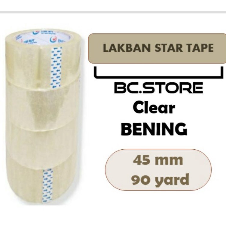 

Buruan Serbu LAKBAN 6 PCS CLEAR BENING PUTIH BENING COKLAT LENGKET STAR TAPE KUALITAS TERBAIK MURAH 9 YARD X 45MM 2INCH lakban isolasi selotip tapeperekat pengikatpelengket lakbanmurah lakbanopp lakbankualitasterbaik perlengkapankanto