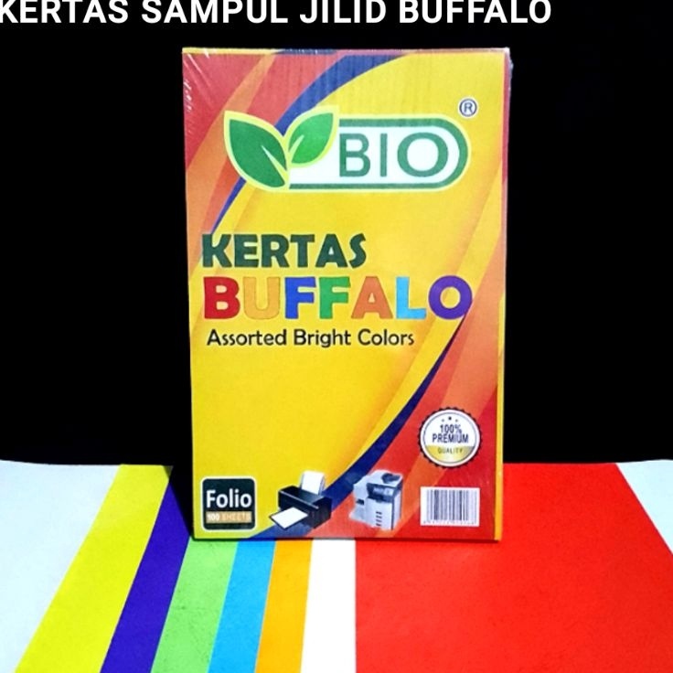 

Kes Sampul Jilid Buffalo Kes Buffalo F4 Warna Isi 5 Lembar