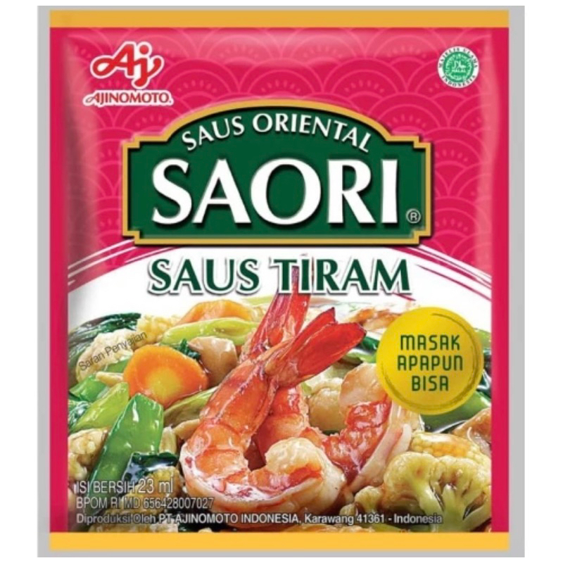 

SAORI SAOS TIRAM SACHET