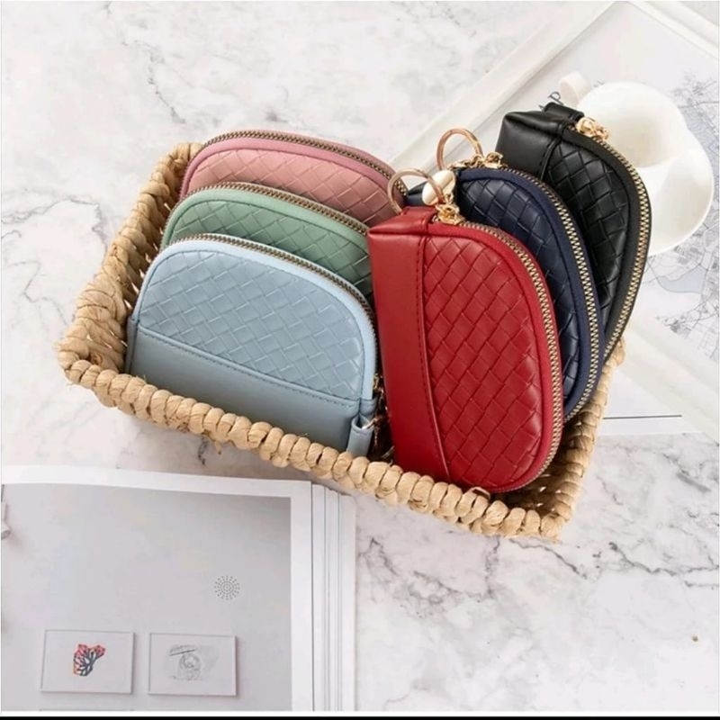 Dompet mini koin dan kartu dompet wanita premium
