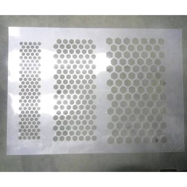 

Stencil airbrush motif sarang tawon 3 type