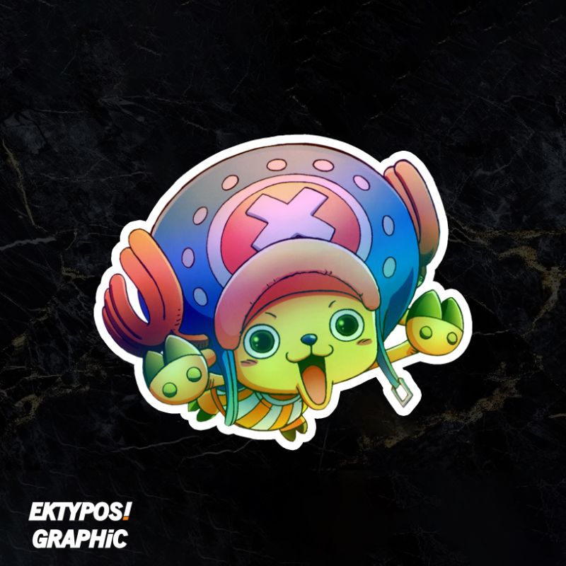 

Sticker hologram anime - Choper - (OP003)