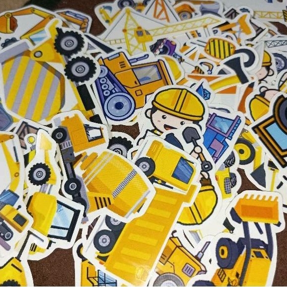 

50PCS+ STICKER TRANSPORTASI ALAT BERAT | TRANSPORTASI ALAT BERAT PERTAMBANGAN STICKER | STICKER TRANSPORTASI | TRUK STICKER | EXCAVATOR | CRANE STICKER| BULLDOZER STIKER