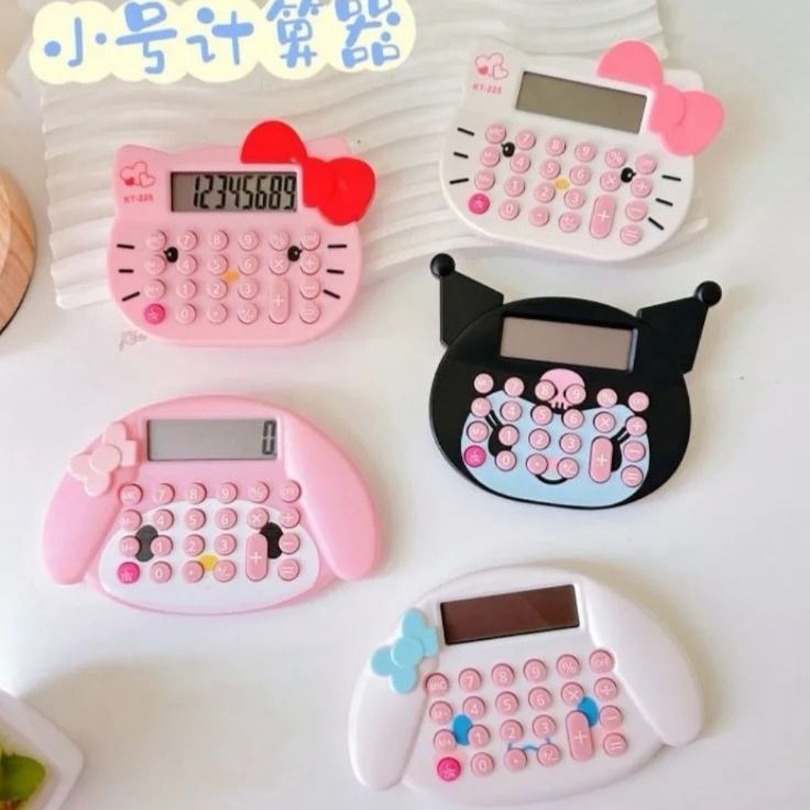 

Sale Lovely Kalkulator Cinnamoroll Kuromi Sanrio 8 digit