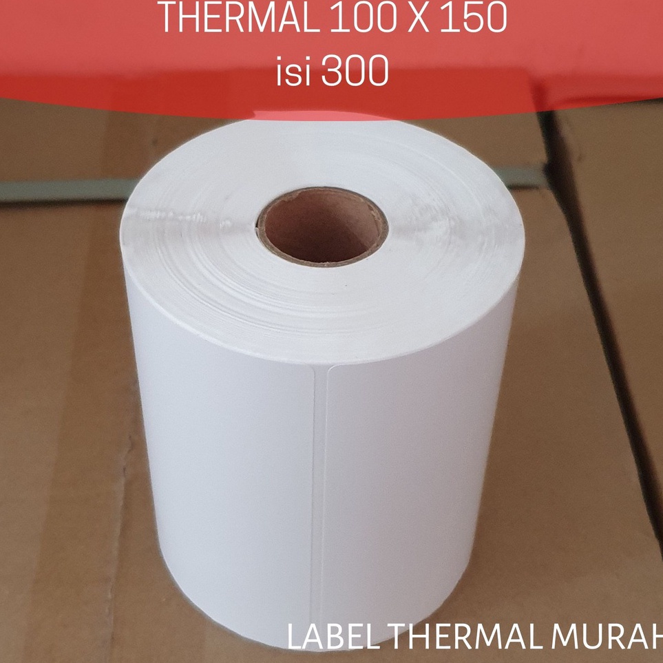 

label thermal 1x15 1 x 15 A6 isi 3 per roll