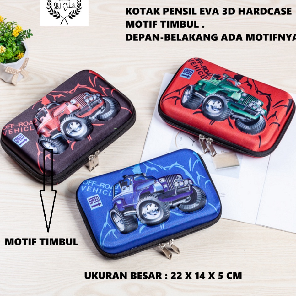 

Ready OBRAL CUCI GUDANG Tempat pensil Kotak pensil Tempat organizer alat tulis model seperti smiggle Monster Truck