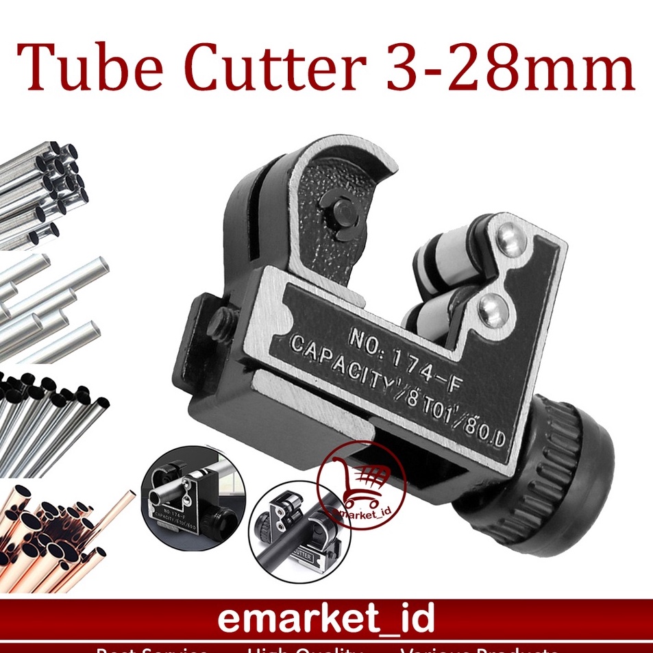 

Diskon Promo Tube Cutter Pipa AC Tembaga 328mm Alat Pemotong ting