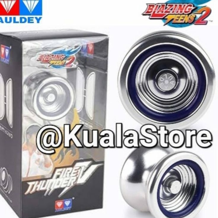 Pasti Murah YOYO AULDEY ORIGINAL BLAZING TEENS FIRE THUNDER V METAL CHAMPION HQ KUALA STORE