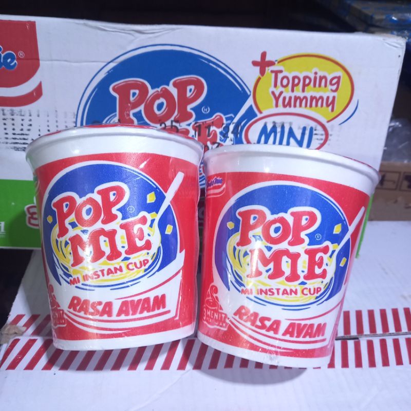 

POP MIE RASA AYAM/BASO MI INSTANT CUP