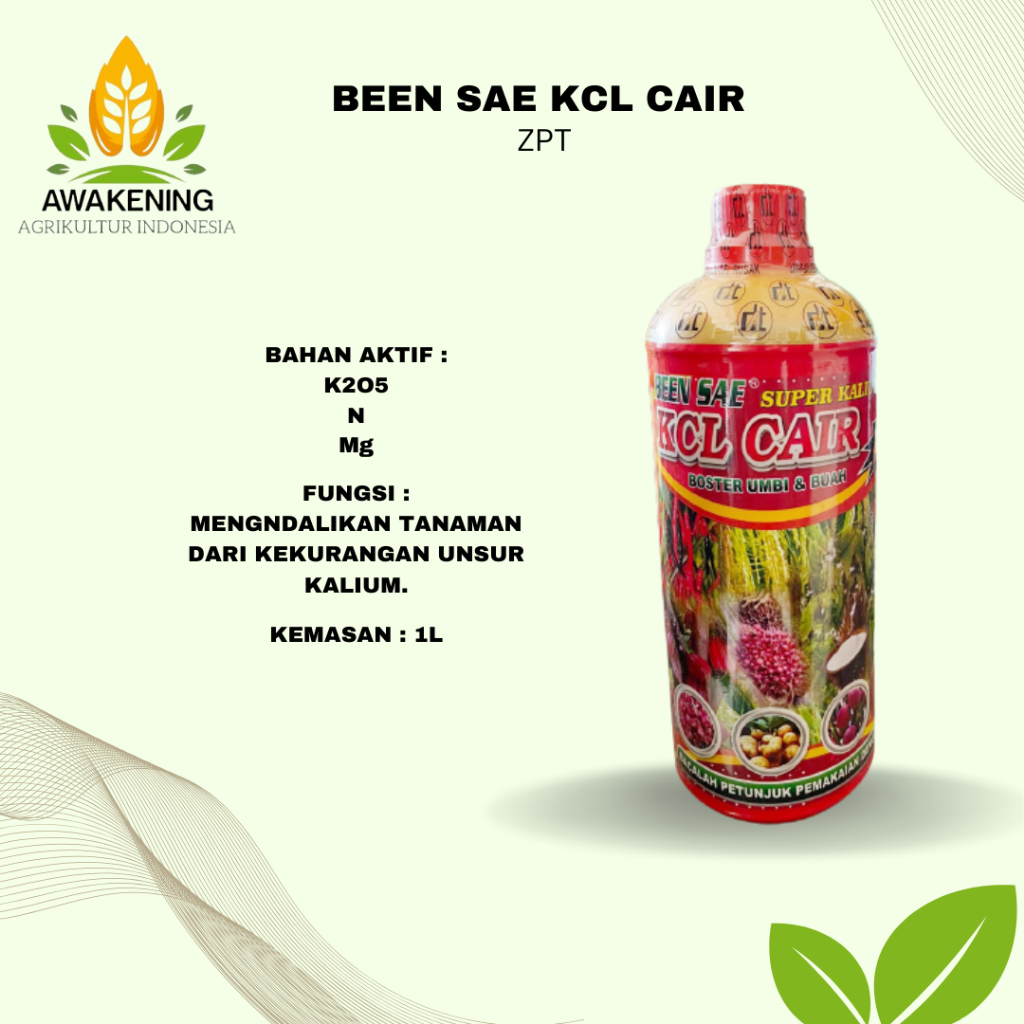 BEEN SAE KCL CAIR 1LITER BOOSTER UMBI & BUAH