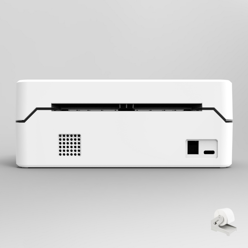 Cetak Resi Pengiriman Printer Barcode Thermal EPPOS EP40D - USB BLUETOOTH [110MM] Free Paper Holder