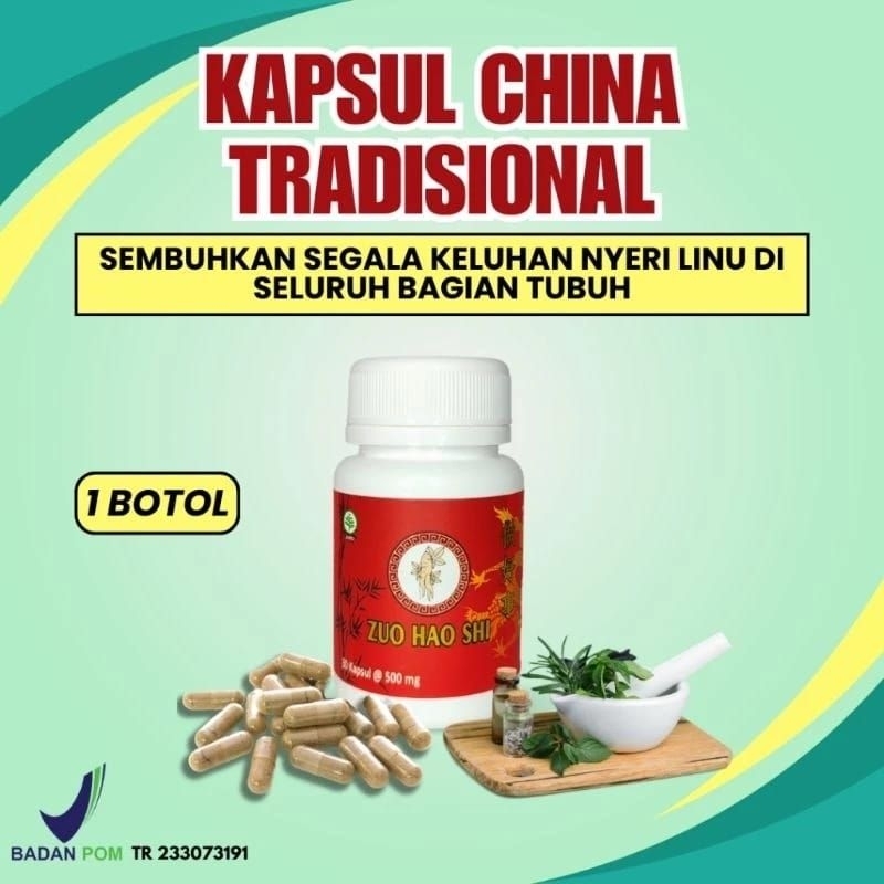 Zuo Hao Shi Original Obat Herbal Cina Untuk Mengobati Saraf Kejepit Dan Nyeri Sendi Dan Lutut