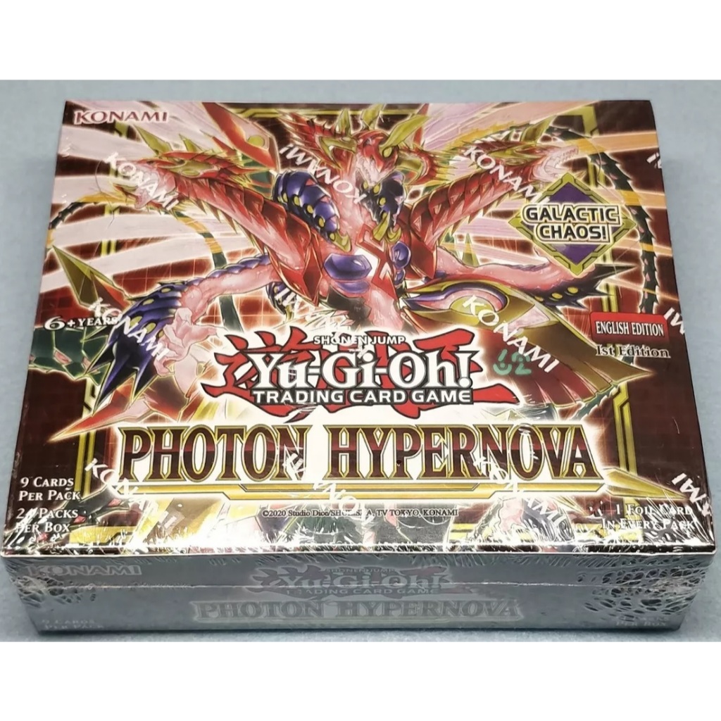 Yugioh Photon Hypernova Booster Box Sealed