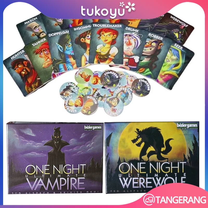 Werewolf Ultimate Original Card Game/Board Game Werewolf/Kartu Werewolf