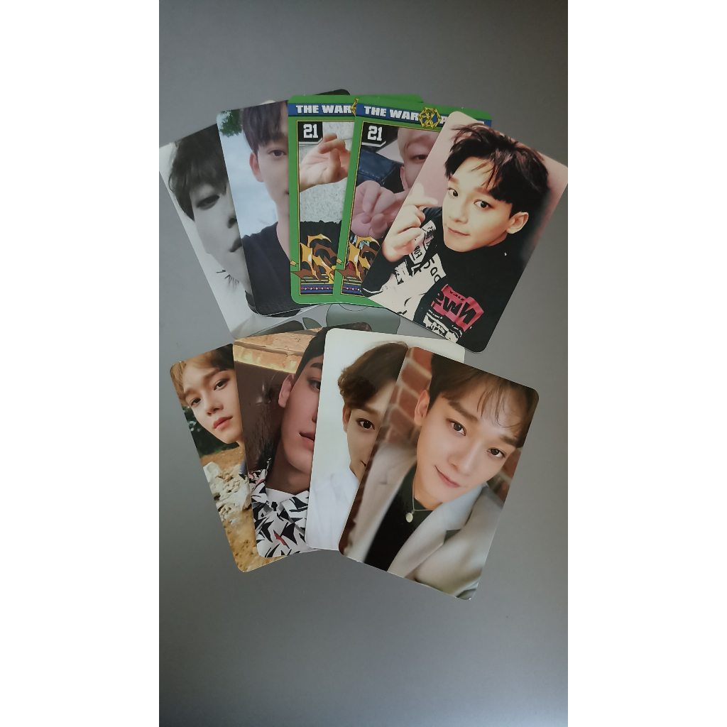 PHOTOCARD PC OFFICIAL CHEN EXO EXODUS SFY THE WAR BLOOMING DAYS DMUMT APRIL AND A FLOWER DMD