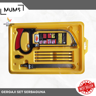 DPM - Gergaji Mini / Gergaji Ukir Kerajinan Serbaguna Gagang Pipa Besi Magic Saw Gergaji Tangan Manu